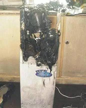 飲水機燒干效果圖