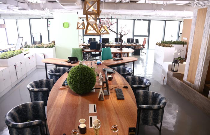 傳媒公司辦公室動(dòng)線裝修設(shè)計(jì)效果圖