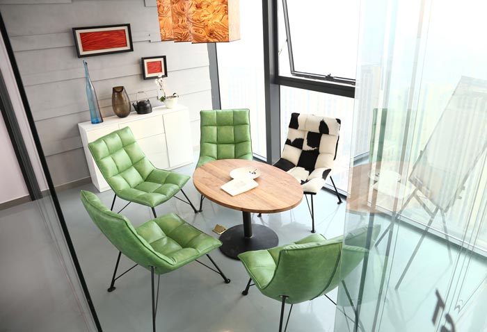 傳媒公司辦公室洽談區(qū)域裝修設(shè)計(jì)效果圖