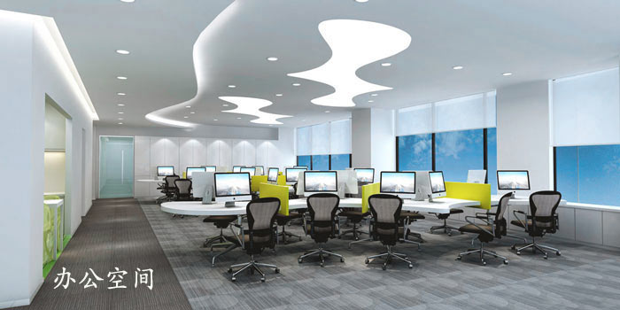 代駕公司辦公空間裝修設計效果圖