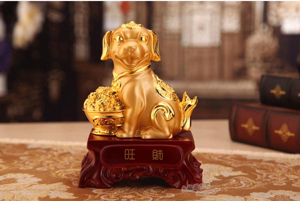風水狗擺件效果圖