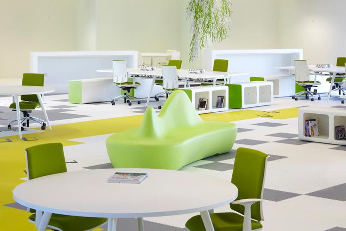 設計工作室休息區域裝修設計案例效果圖