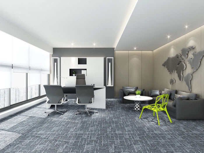 大空間總經理辦公室效果圖