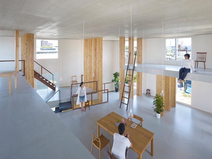 loft風格設計工作室局部與整體裝修設計案例效果圖