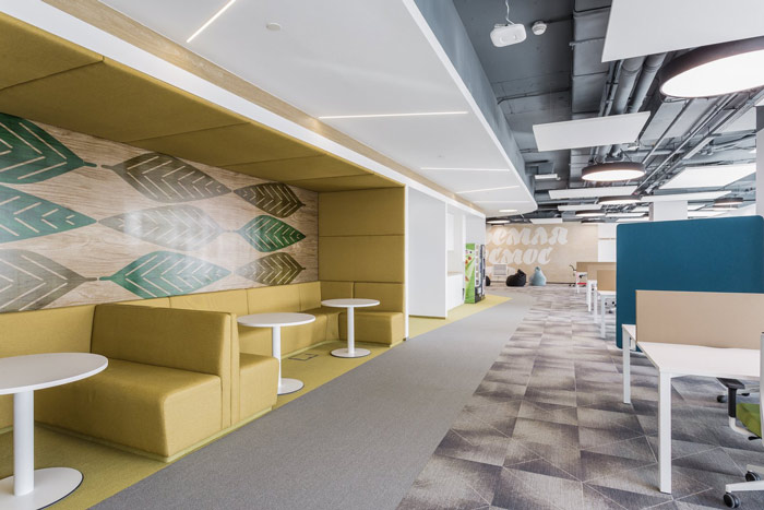 辦公室走廊設計效果圖