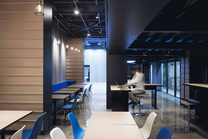 總部大樓辦公室休息區裝修設計效果圖