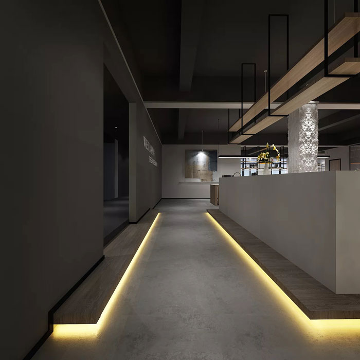 舊辦公樓進(jìn)門區(qū)改造裝修設(shè)計(jì)方案