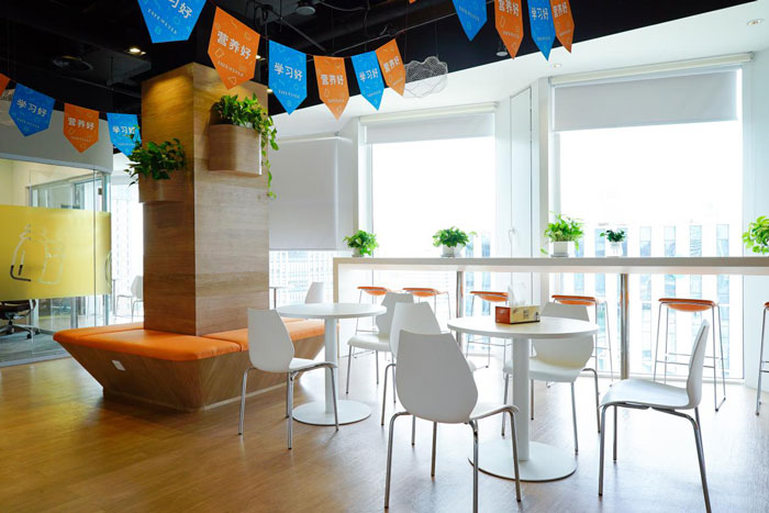 貿(mào)易公司辦公室休息區(qū)裝修設計效果圖