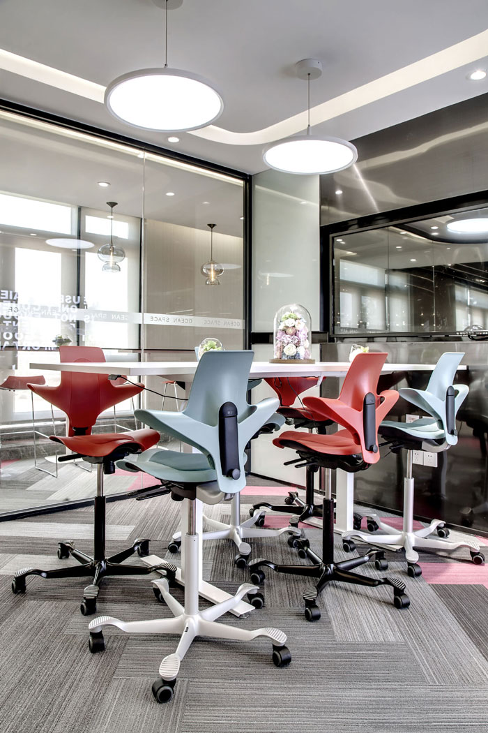 金融科技辦公室洽談室裝修設(shè)計(jì)效果圖