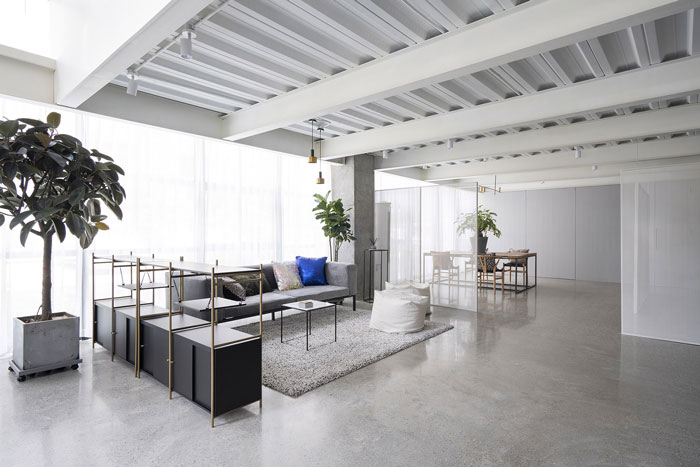 家居公司辦公室洽談區(qū)裝修設(shè)計(jì)效果圖