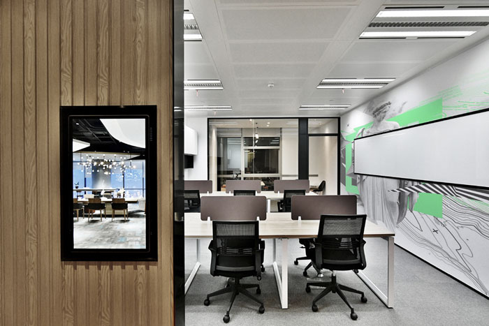 聯合辦公空間辦公區裝修設計效果圖