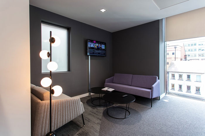 600平方辦公室交流室裝修設計效果圖