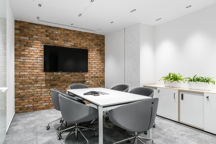 3600平方辦公室小型會議室裝修設(shè)計效果圖