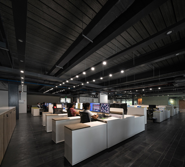 廠房辦公室辦公區(qū)域裝修設(shè)計效果圖