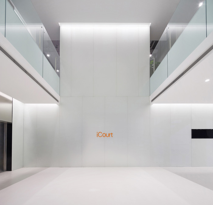 辦公大樓前廳裝修設計效果圖