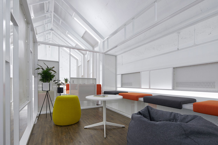 辦公大樓休息區裝修設計效果圖