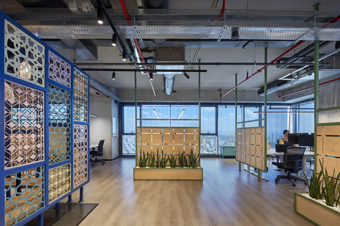 營(yíng)養(yǎng)科技公司辦公室辦公區(qū)設(shè)計(jì)效果圖