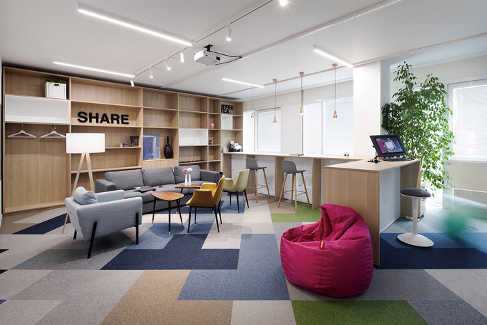 IT培訓學校交流室裝修設計效果圖