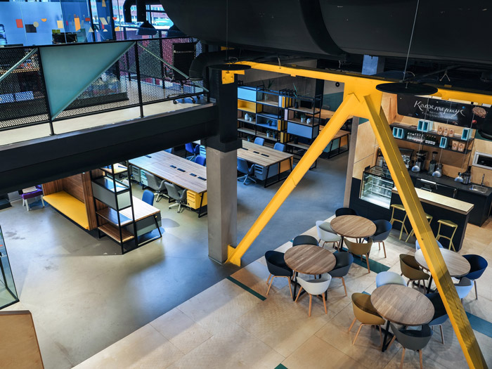 共享辦公室咖啡店裝修設計效果圖