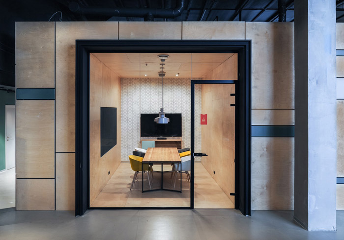 共享辦公室會議室裝修設計效果圖