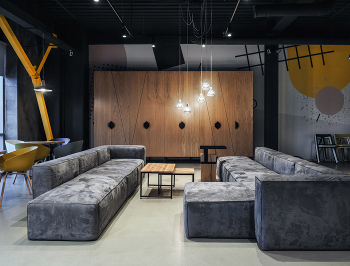 共享辦公室交流區裝修設計效果圖