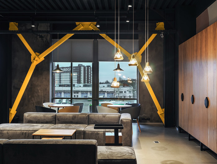 共享辦公室交流區裝修設計效果圖