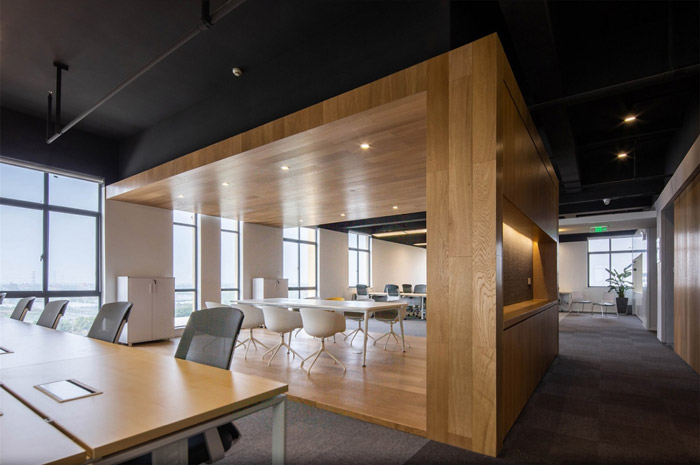 電子商務辦公室會議區裝修設計效果圖