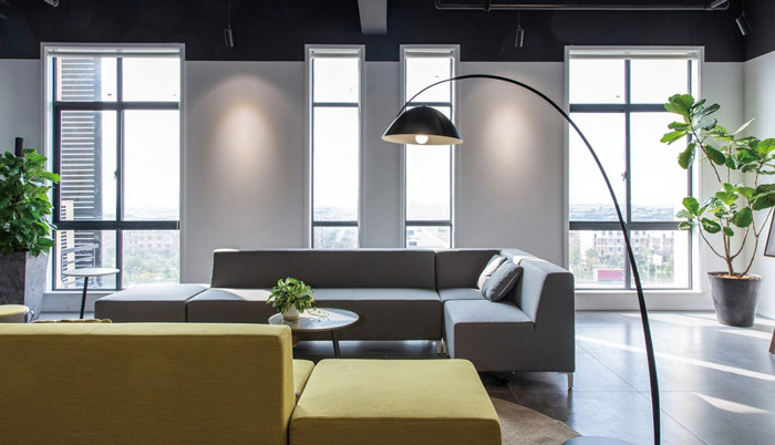 電子商務辦公室交流區裝修設計效果圖