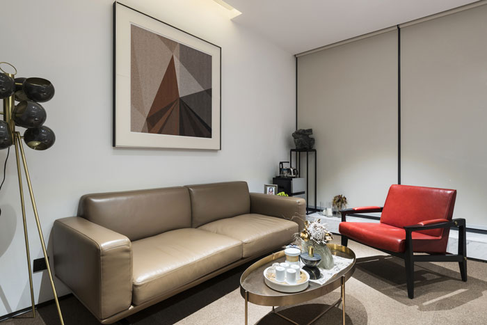 設計公司總經理辦公室裝修效果圖