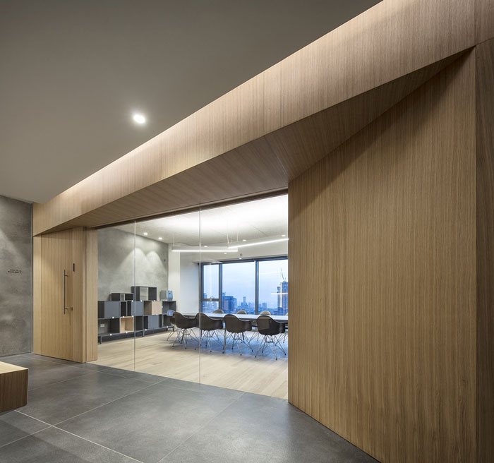 策劃公司辦公室過道裝修設計效果圖