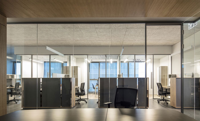 策劃公司辦公室辦公區裝修設計效果圖