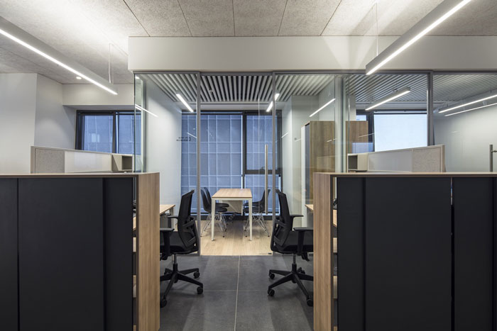 策劃公司辦公室辦公區裝修設計效果圖