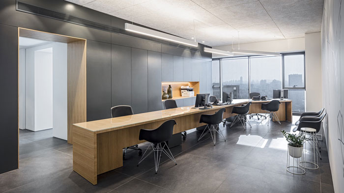 策劃公司開放辦公區裝修設計效果圖