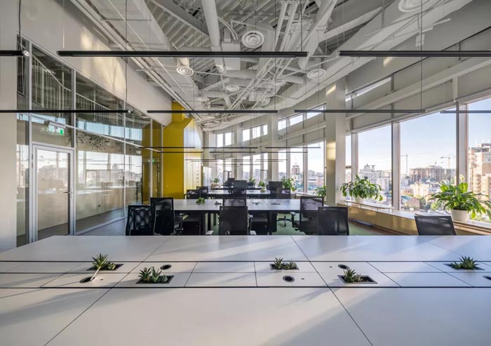 二(2)層辦公室辦公區(qū)設(shè)計方案