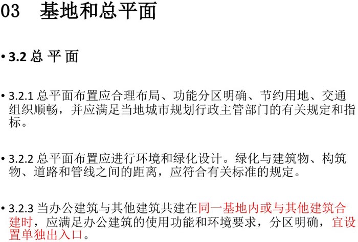 辦公基地、總平面解讀圖