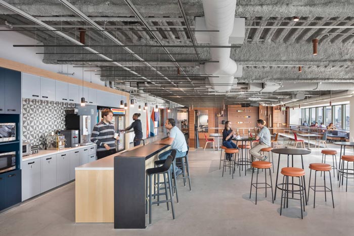 微軟研發中心吧臺設計方案